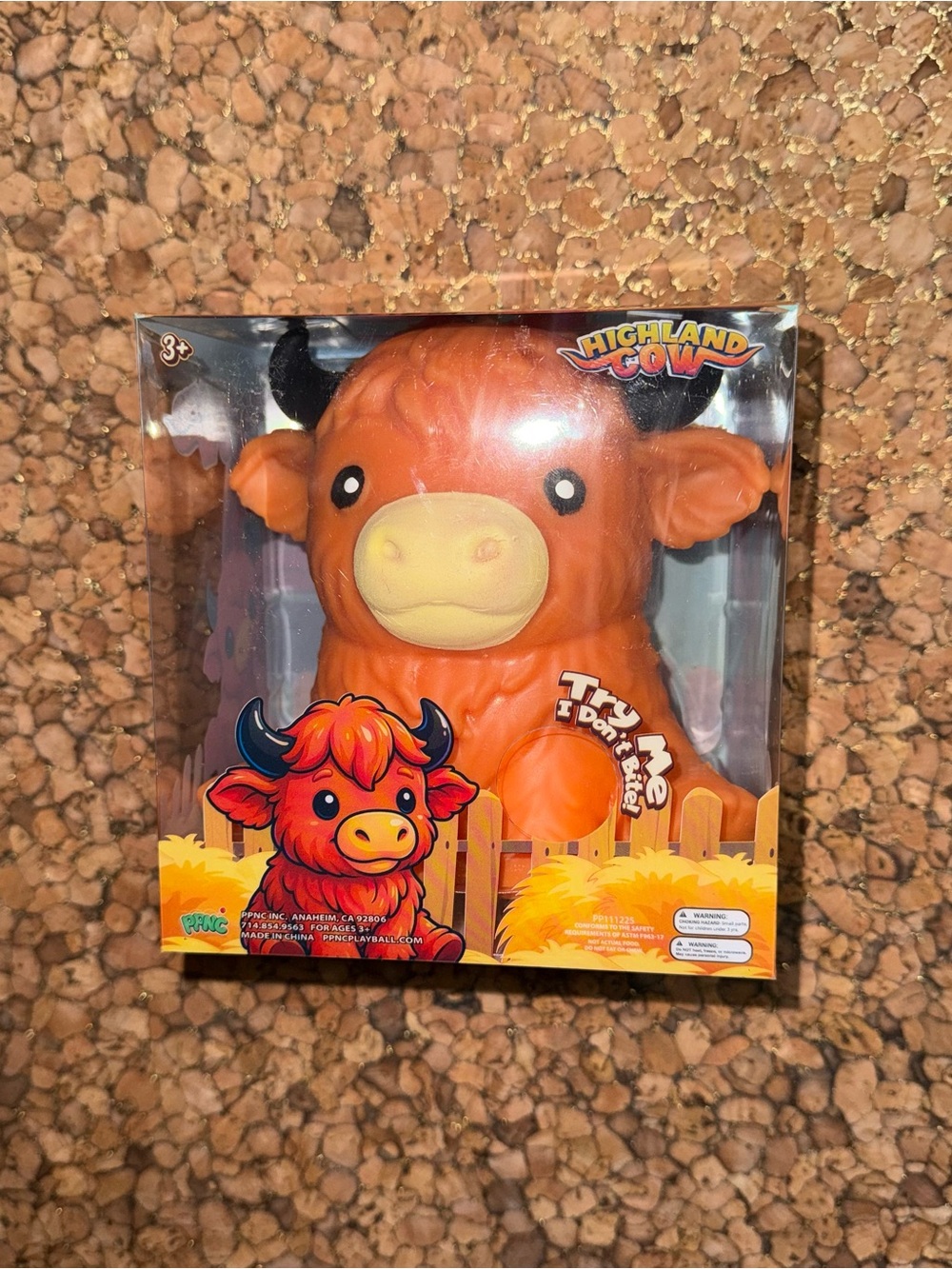Authentic Hyland cow squishy